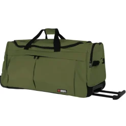 Grote Reistassen|Heren Reistassen>Enrico Benetti Amsterdam Wheel Bag 75 olive
