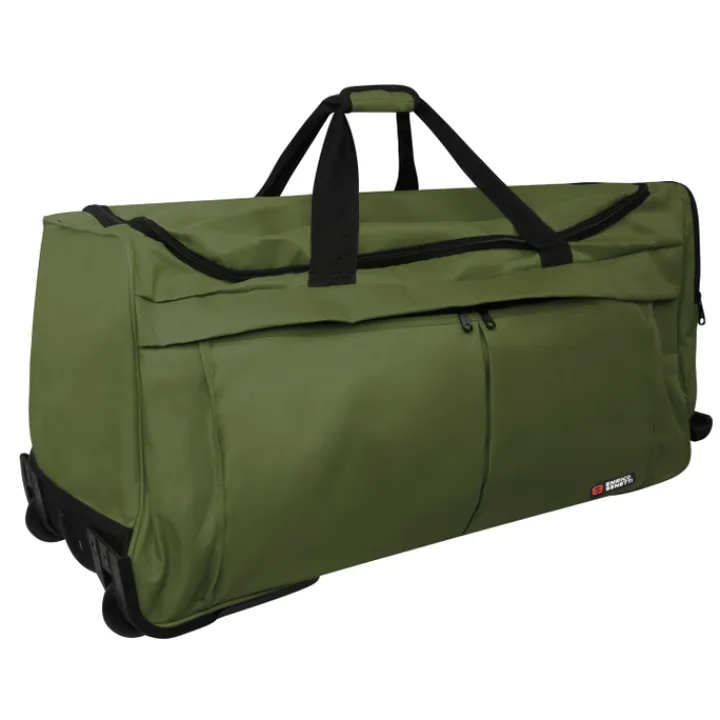 Grote Reistassen|Heren Reistassen>Enrico Benetti Amsterdam Wheel Bag 75 olive