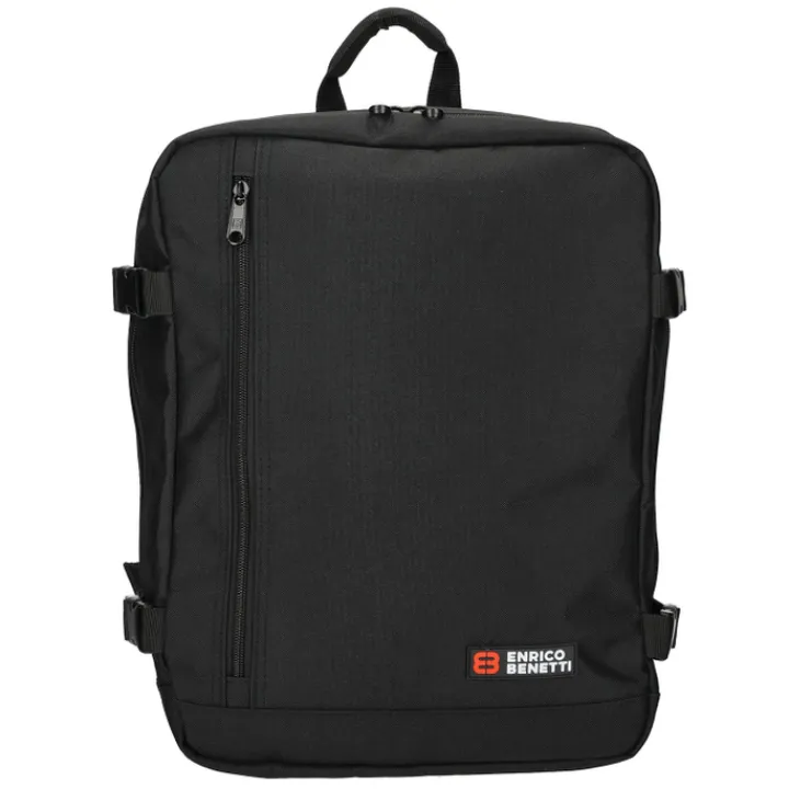 Kleine Reistassen|Handbagage Reistassen>Enrico Benetti Amsterdam Cabin Backpack 17" black