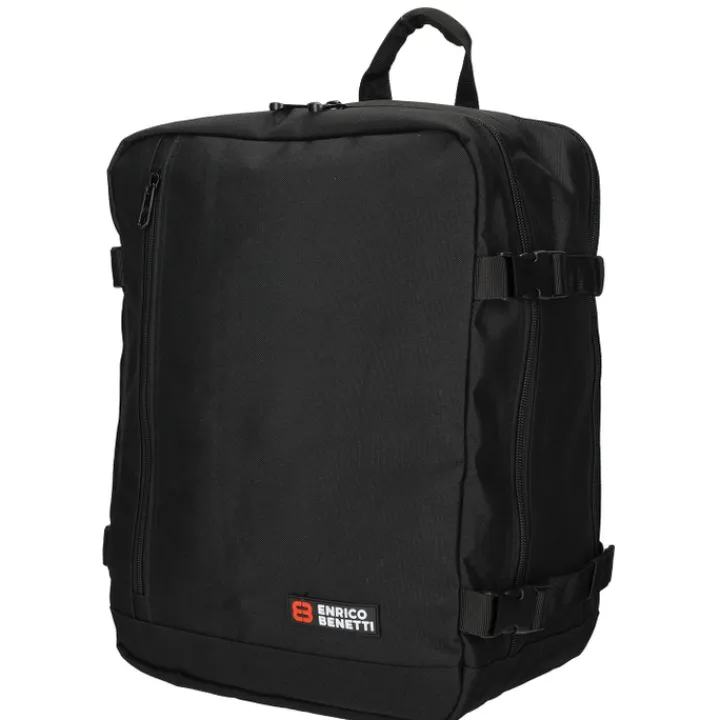 Kleine Reistassen|Handbagage Reistassen>Enrico Benetti Amsterdam Cabin Backpack 17" black