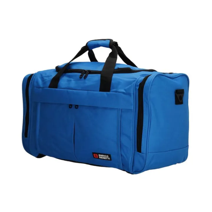 Handbagage Reistassen|Heren Reistassen>Enrico Benetti Amsterdam Sport / Travelbag 55 sky blauw
