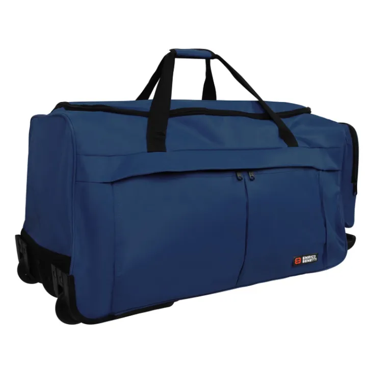 Grote Reistassen|Heren Reistassen>Enrico Benetti Amsterdam Wheel Bag 75 blue