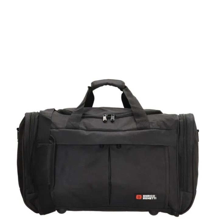 Handbagage Reistassen|Heren Reistassen>Enrico Benetti Amsterdam Sport / Travelbag 55 zwart
