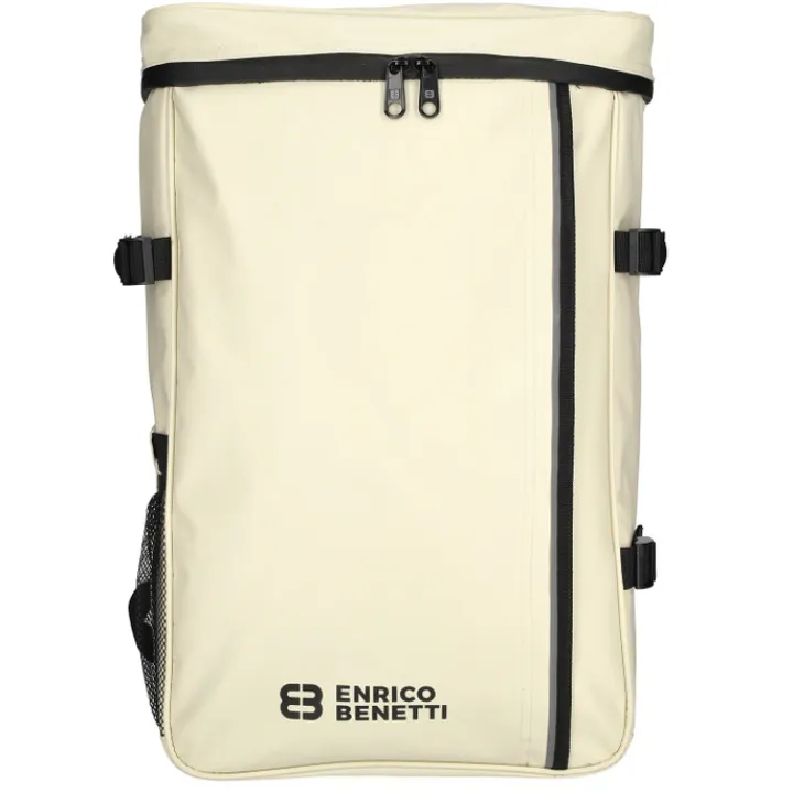 Heren Rugzakken|Schoolrugzak>Enrico Benetti Arctic Backpack 15" off white