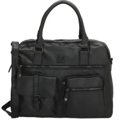 Schoudertassen|Handtassen>Enrico Benetti Ardèche Laptop Handbag 15" black