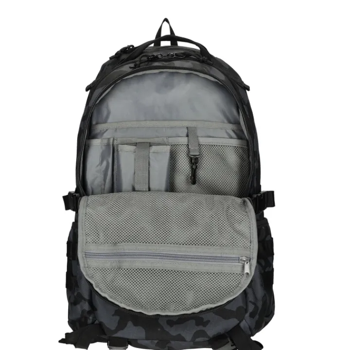 Schoolrugzak|Daypack>Enrico Benetti Arizona Laptop Backpack 15" black camouflage