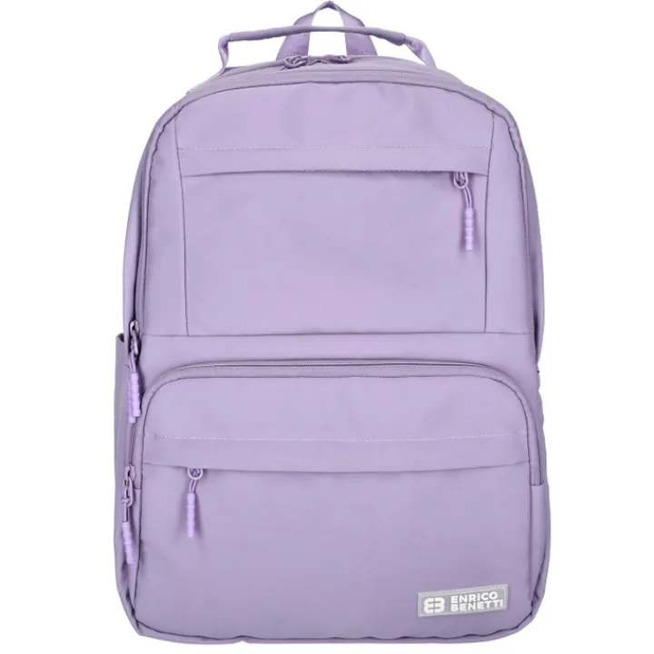 Kleine Rugzakken|Heren Rugzakken>Enrico Benetti Aruba 22L Laptop Backpack 14" lila