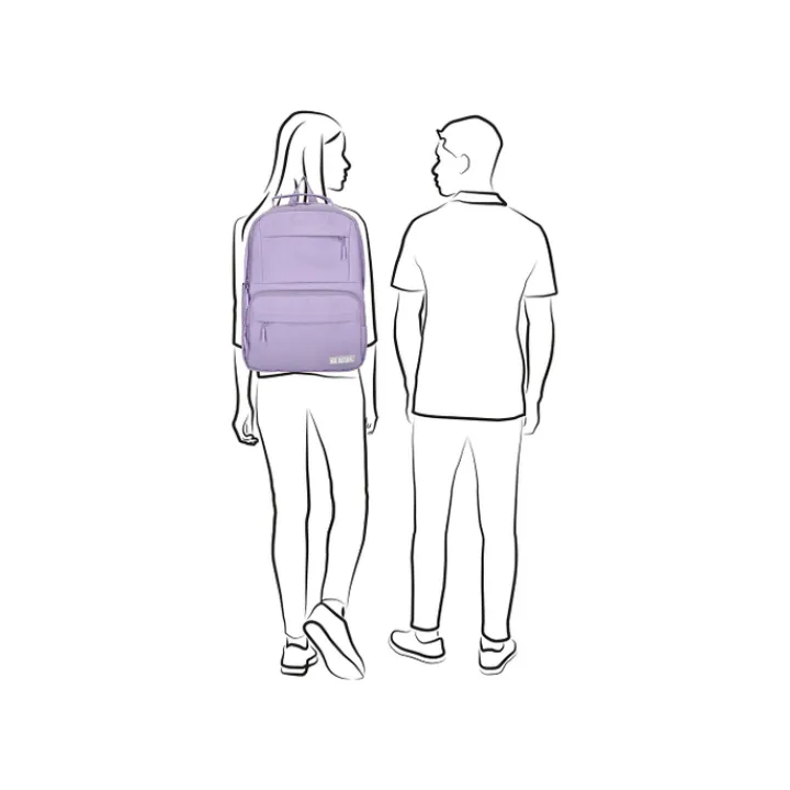 Kleine Rugzakken|Heren Rugzakken>Enrico Benetti Aruba 22L Laptop Backpack 14" lila