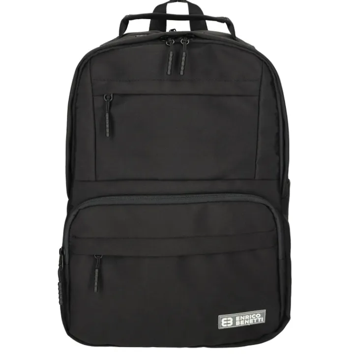 Kleine Rugzakken|Schoolrugzak>Enrico Benetti Aruba 22L Laptop Backpack 14" black