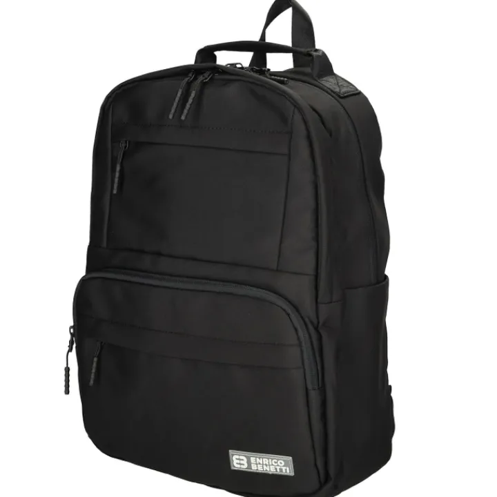 Kleine Rugzakken|Schoolrugzak>Enrico Benetti Aruba 22L Laptop Backpack 14" black