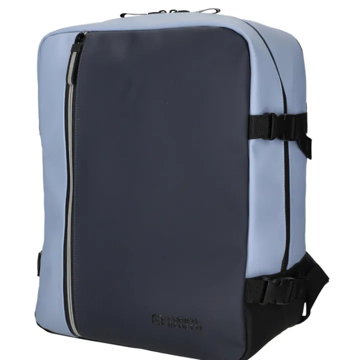 Kleine Reistassen|Handbagage Reistassen>Enrico Benetti Bergen Waterproof Cabin Backpack 15" darkblue jeans