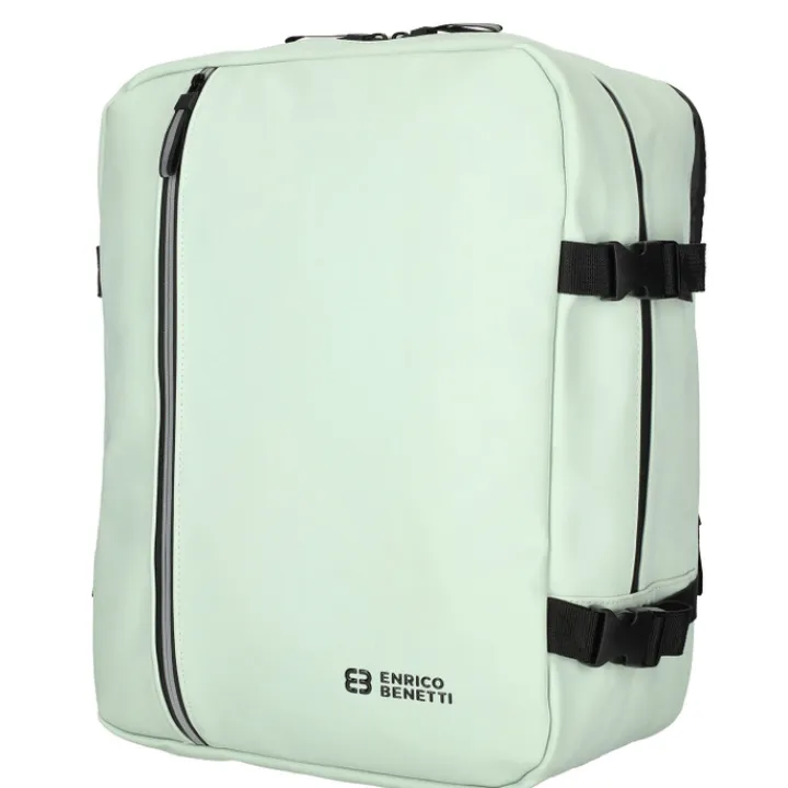 Kleine Reistassen|Handbagage Reistassen>Enrico Benetti Bergen Waterproof Cabin Backpack 15" mint