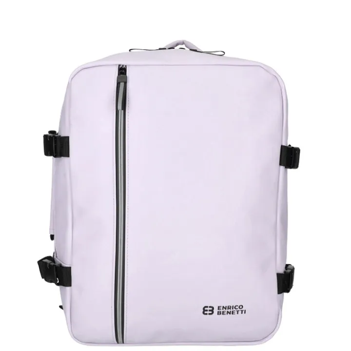Kleine Reistassen|Handbagage Reistassen>Enrico Benetti Bergen Waterproof Cabin Backpack 15" lila