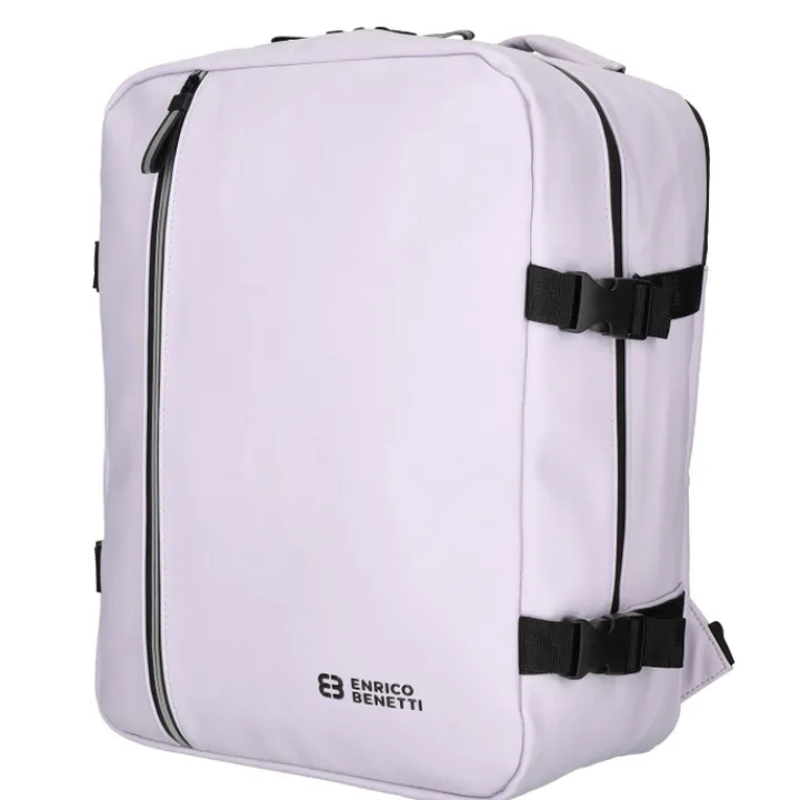 Kleine Reistassen|Handbagage Reistassen>Enrico Benetti Bergen Waterproof Cabin Backpack 15" lila