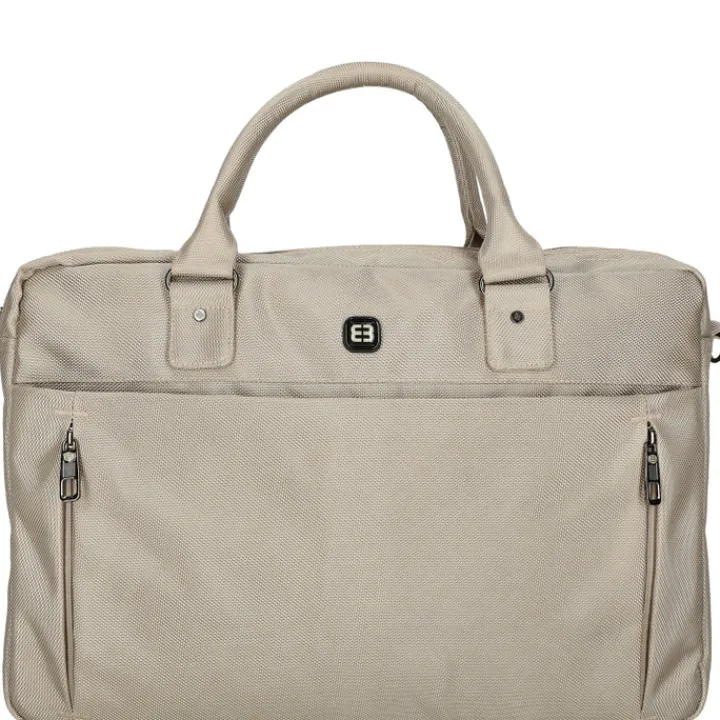 Herentassen|17 Inch Laptoptassen>Enrico Benetti Cornell Laptop Bag 17'' champagne