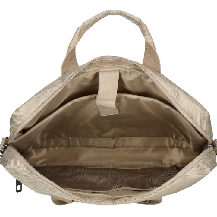 Herentassen|17.3 Inch Laptoptassen>Enrico Benetti Cornell Laptop Bag 17.3'' champagne