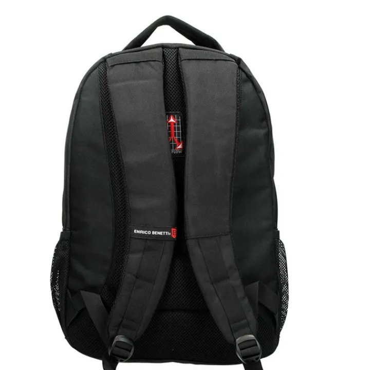 Schoolrugzak|Heren Schooltassen>Enrico Benetti Cornell Laptop Rugtas 17" black
