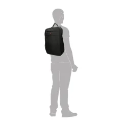 Kleine Rugzakken|Schoolrugzak>Enrico Benetti Cornell Laptop Backpack 15" black