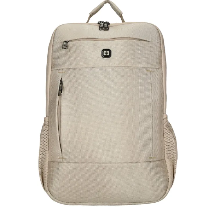 Kleine Rugzakken|Schoolrugzak>Enrico Benetti Cornell Laptop Backpack 15" champagne