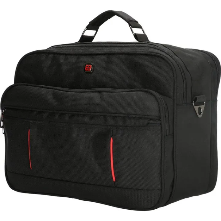 Herentassen|15.6 Inch Laptoptassen>Enrico Benetti Cornell Reportertas 15.6'' zwart