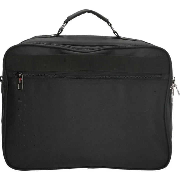 Herentassen|15.6 Inch Laptoptassen>Enrico Benetti Cornell Reportertas 15.6'' zwart