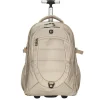 Grote Rugzakken|17 Inch Laptoptassen>Enrico Benetti Cornell Trolley Backpack champagne