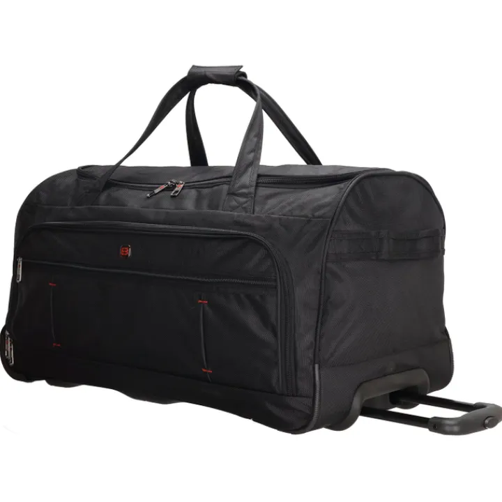 Grote Reistassen|Heren Reistassen>Enrico Benetti Cornell Wheel Bag M zwart