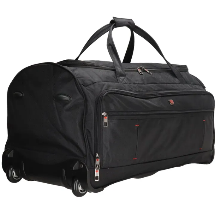 Grote Reistassen|Heren Reistassen>Enrico Benetti Cornell Wheel Bag L zwart