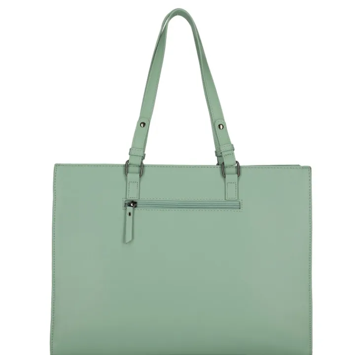 Schoudertassen|15 Inch Laptoptassen>Enrico Benetti Evie Shopper 15" green