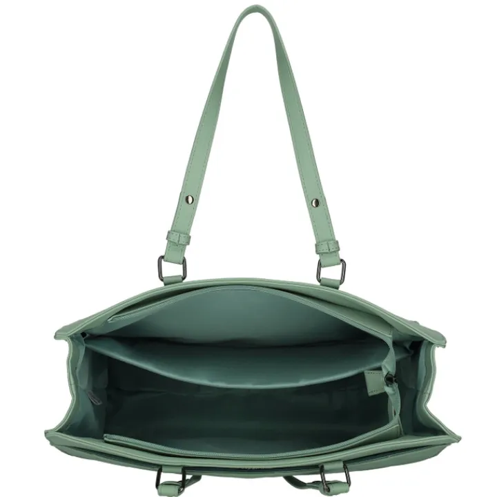 Schoudertassen|15 Inch Laptoptassen>Enrico Benetti Evie Shopper 15" green