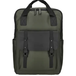 Kleine Rugzakken|Heren Rugzakken>Enrico Benetti Glasgow Backpack 15" olive