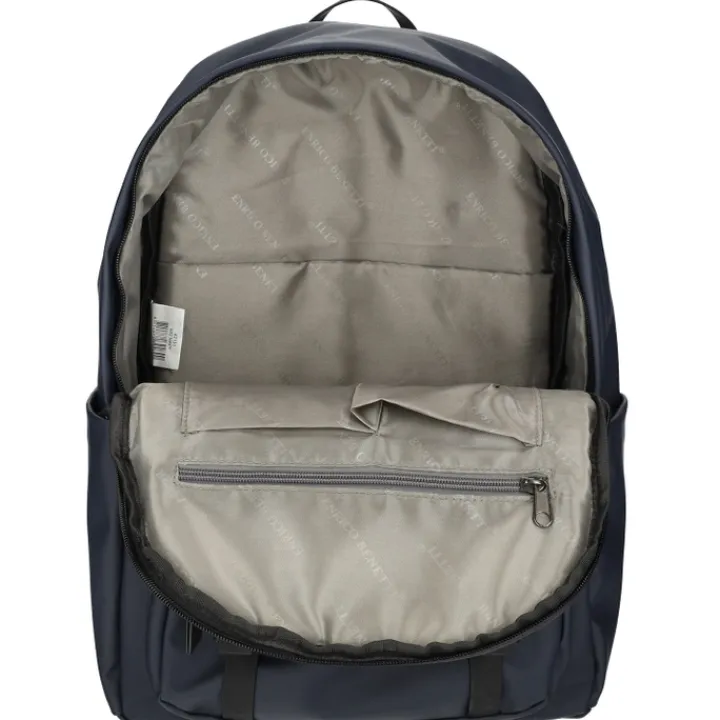 Kleine Rugzakken|Schoolrugzak>Enrico Benetti Glasgow Laptop Backpack 15" navy