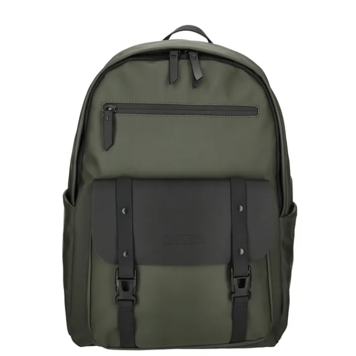 Kleine Rugzakken|Schoolrugzak>Enrico Benetti Glasgow Laptop Backpack 15" olive