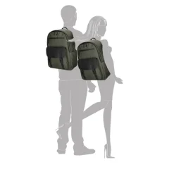 Kleine Rugzakken|Schoolrugzak>Enrico Benetti Glasgow Laptop Backpack 15" olive