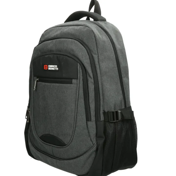 Schoolrugzak|Daypack>Enrico Benetti Hamburg 17'' Laptop Backpack grey