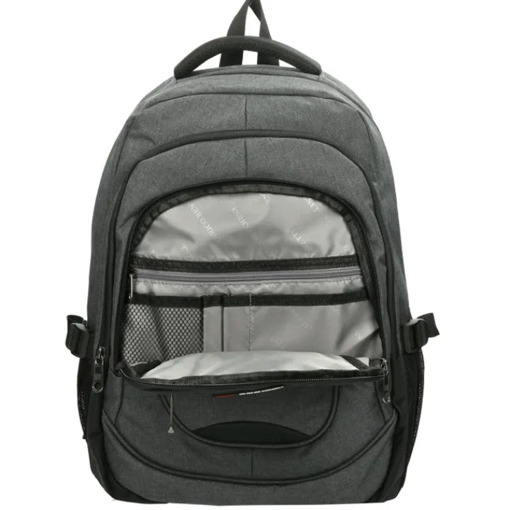 Schoolrugzak|Daypack>Enrico Benetti Hamburg 17'' Laptop Backpack grey
