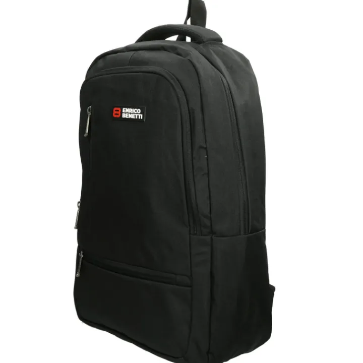 Heren Rugzakken|Dames Rugzakken>Enrico Benetti Hamburg 15'' Laptop Backpack black