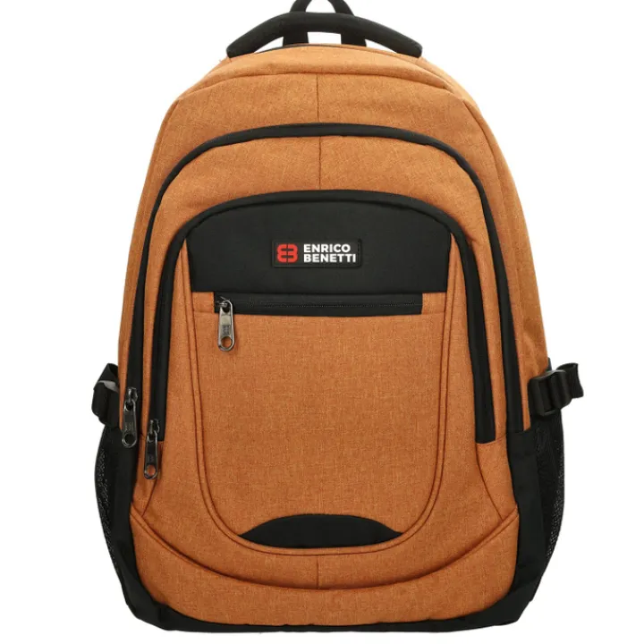 Heren Rugzakken|Dames Rugzakken>Enrico Benetti Hamburg 17'' Laptop Backpack rust