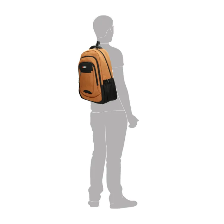 Heren Rugzakken|Dames Rugzakken>Enrico Benetti Hamburg 17'' Laptop Backpack rust