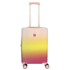 Transavia Trolleys|Klm Trolleys>Enrico Benetti Havana Cabin Trolley 55 Expandable fuchsia
