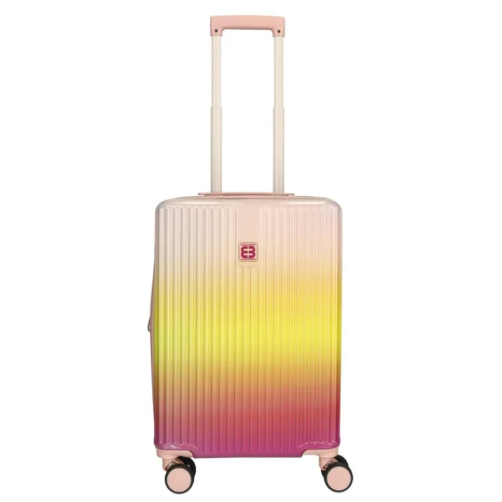 Transavia Trolleys|Klm Trolleys>Enrico Benetti Havana Cabin Trolley 55 Expandable fuchsia