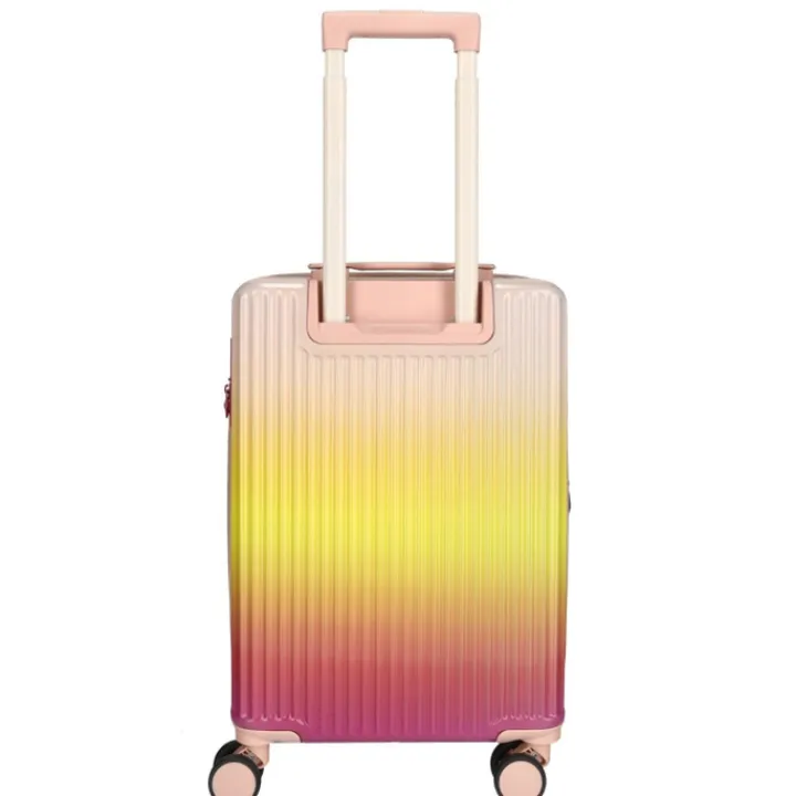 Transavia Trolleys|Klm Trolleys>Enrico Benetti Havana Cabin Trolley 55 Expandable fuchsia