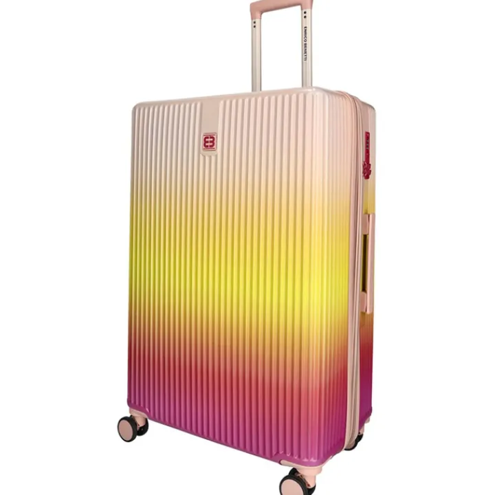 Reistrolleys|Reiskoffers>Enrico Benetti Havana Large Spinner 75 Expandable fuchsia