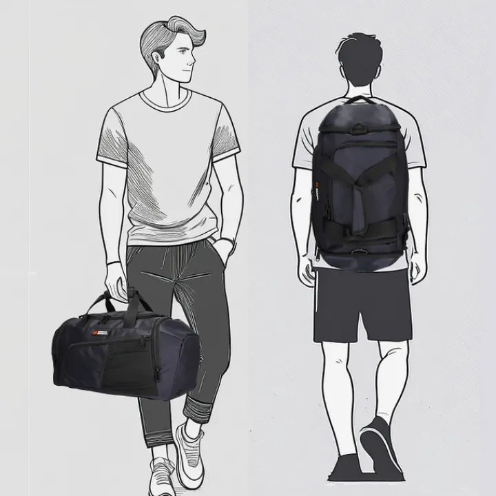 Kleine Reistassen|Heren Reistassen>Enrico Benetti Innsbruck Duffle blue