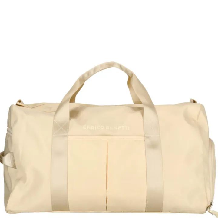 Handbagage Reistassen|Heren Reistassen>Enrico Benetti Lakers Sport / Travel Bag 45L off white