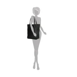 Schoudertassen|Damestassen>Enrico Benetti Lily Shopper 15" black