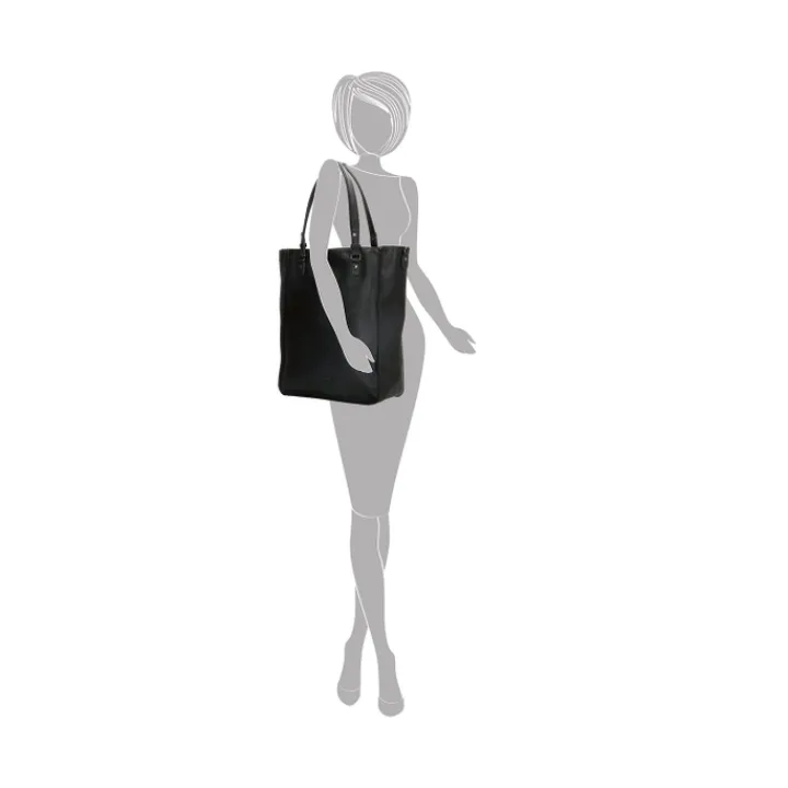 Schoudertassen|Damestassen>Enrico Benetti Lily Shopper 15" black