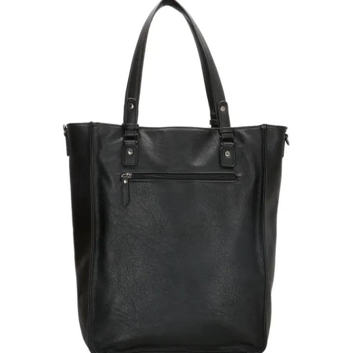 Schoudertassen|Damestassen>Enrico Benetti Lily Shopper 15" black