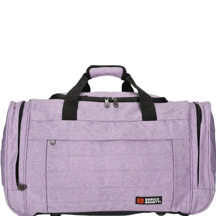 Handbagage Reistassen|Heren Reistassen>Enrico Benetti Montevideo Sport / Travel Bag 55 lila