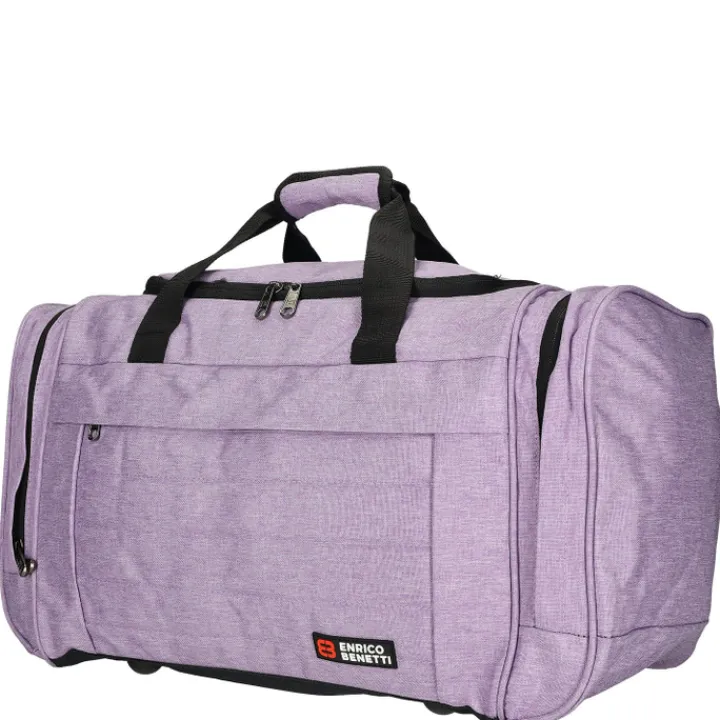 Handbagage Reistassen|Heren Reistassen>Enrico Benetti Montevideo Sport / Travel Bag 55 lila